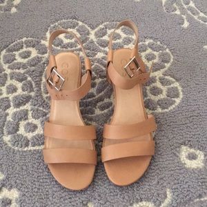 COS Light Brown Heeled Sandals